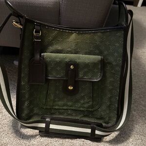 Louis Vuitton Green Monogram Shoulder Bag